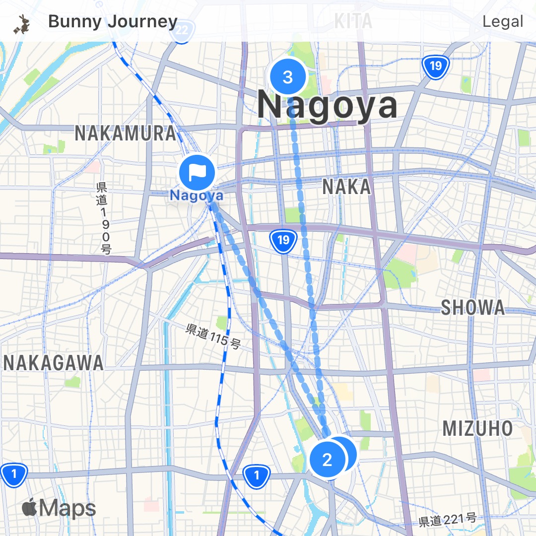 Route screenshot