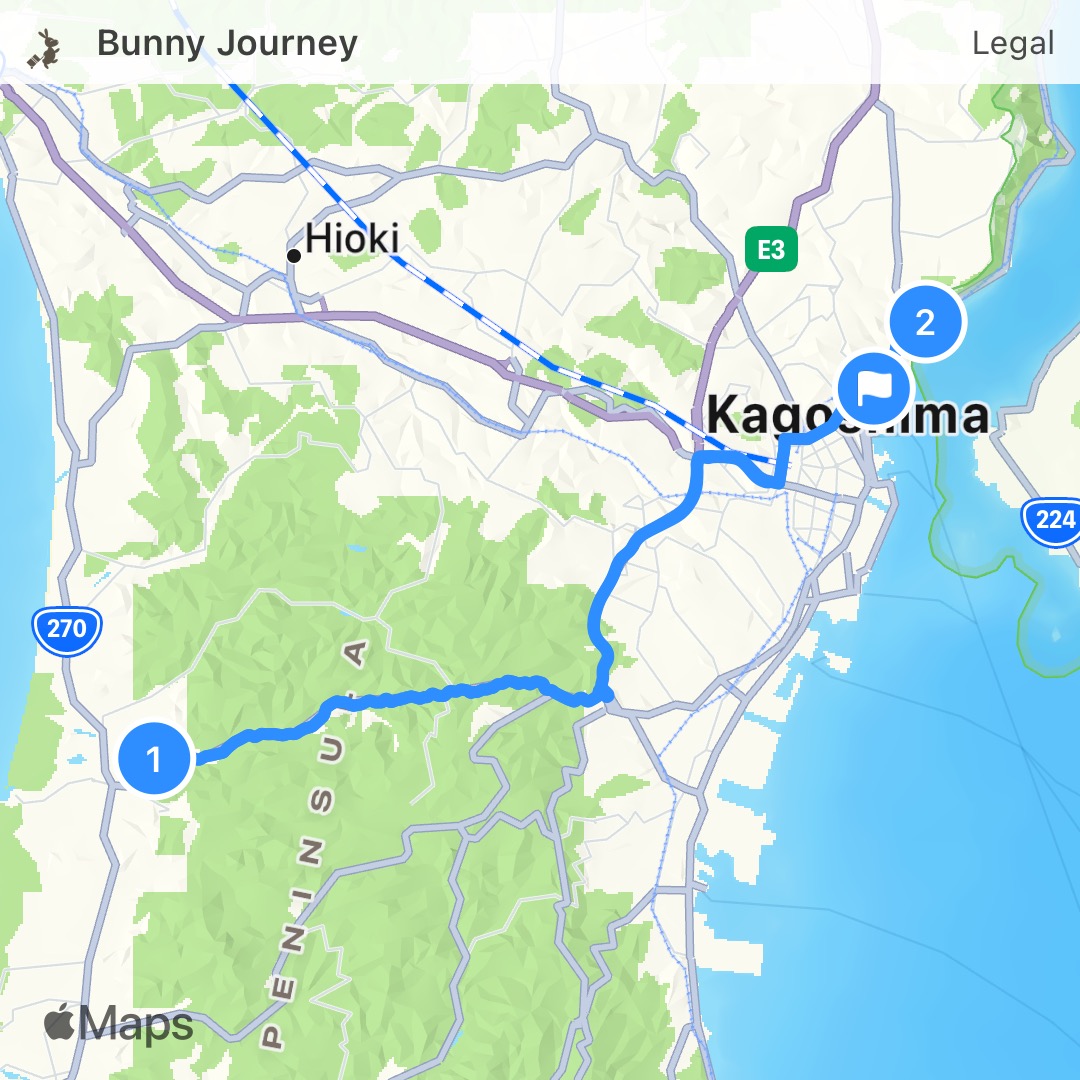 Route screenshot