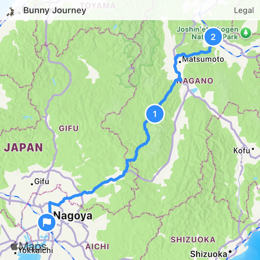 Route screenshot