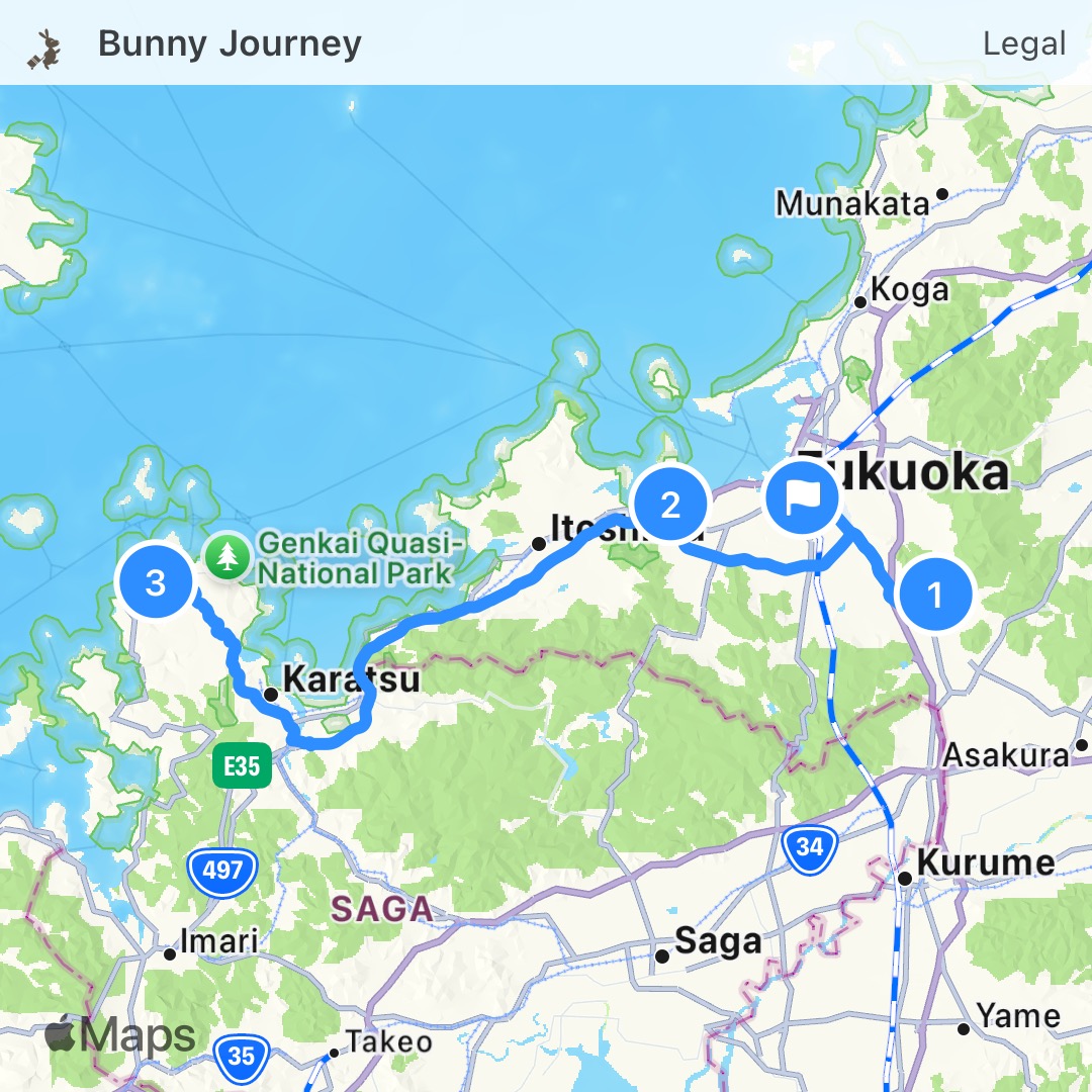 Route screenshot