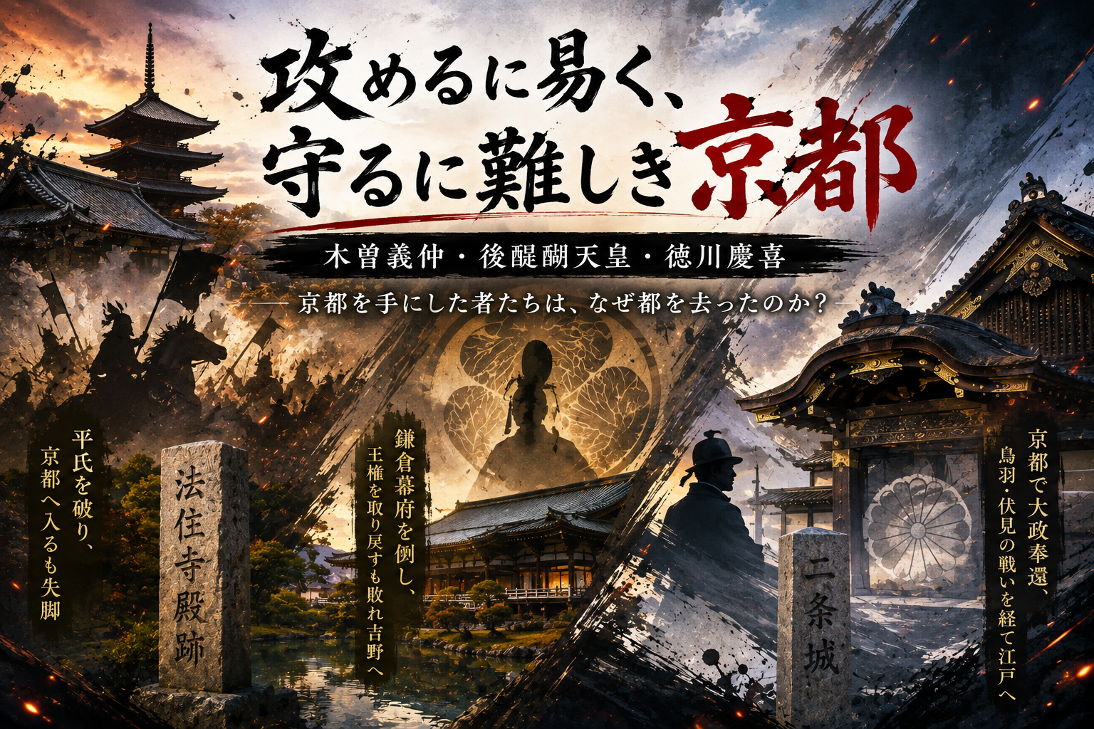 攻めるに易く、守るに難しき京都