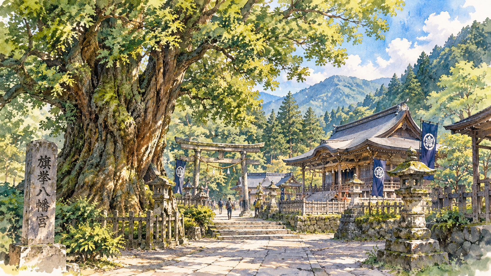 旗挙八幡宮