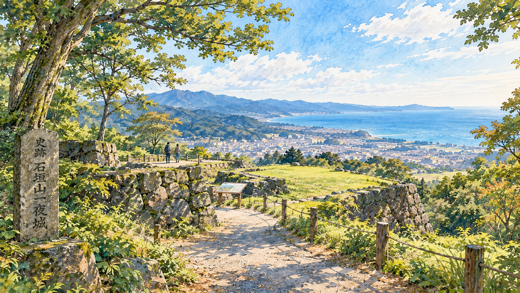 石垣山一夜城