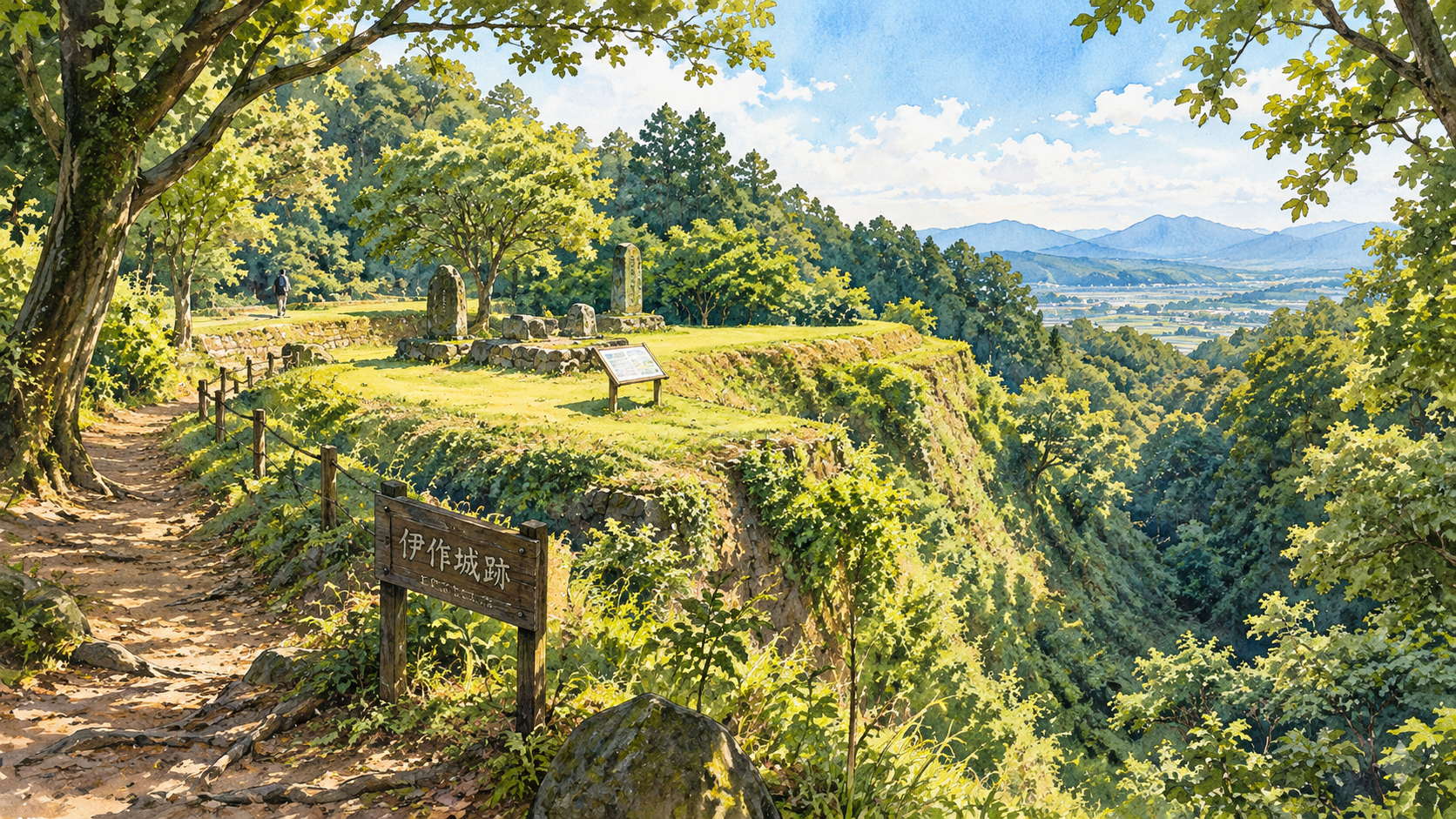 伊作城跡