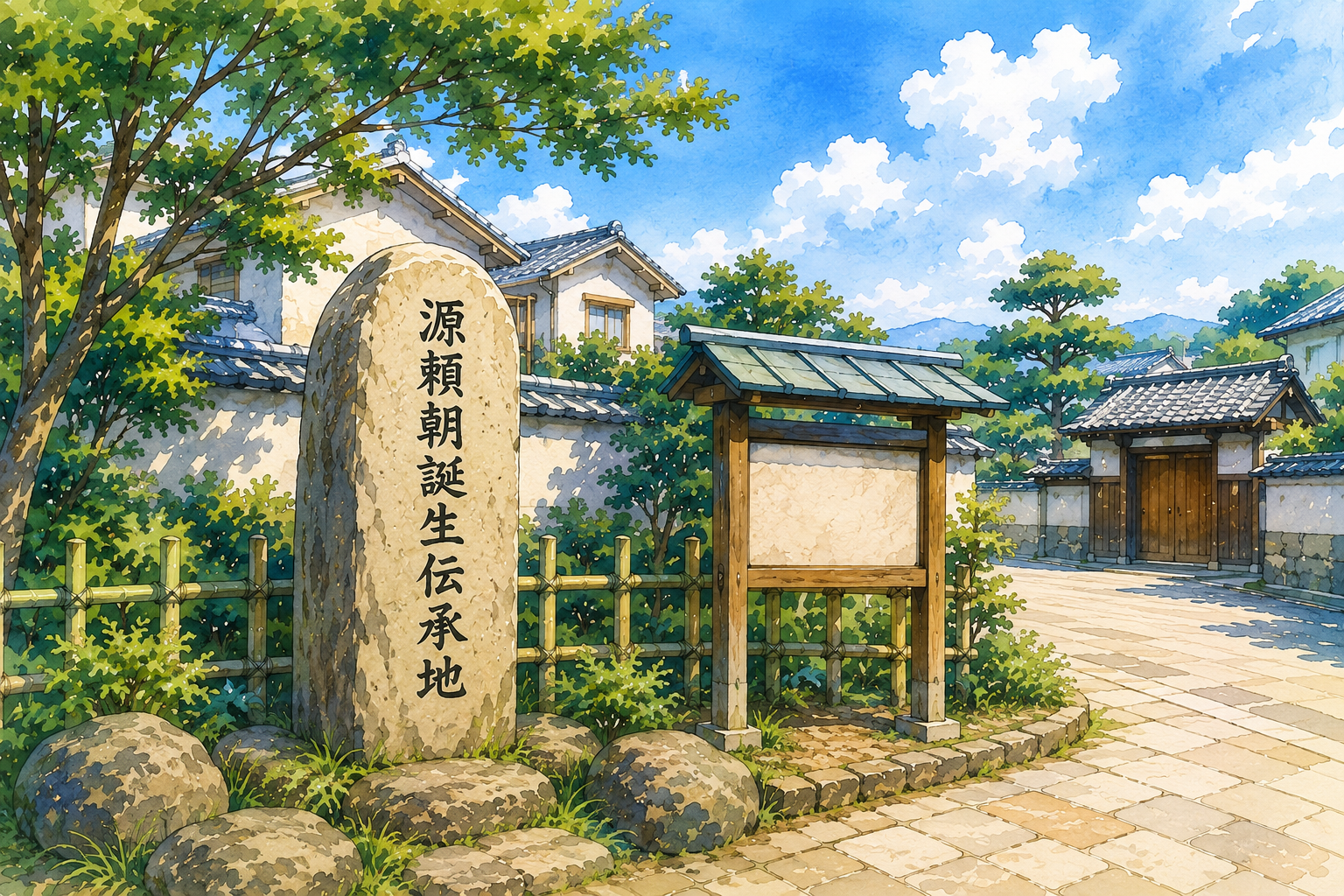 源頼朝誕生伝承地